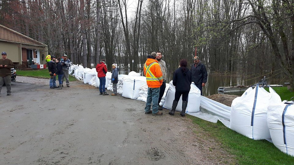 Inondation municipalité Pontiac 2017