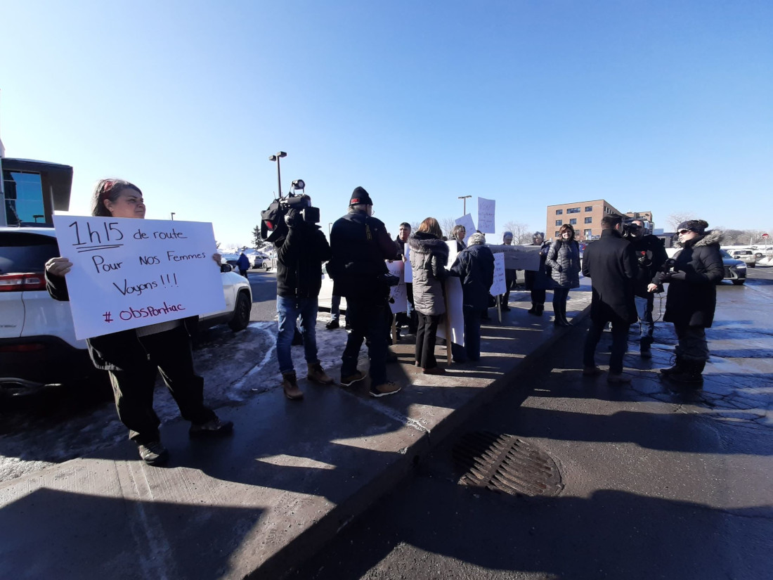 Manifestation du 24 février à Hull